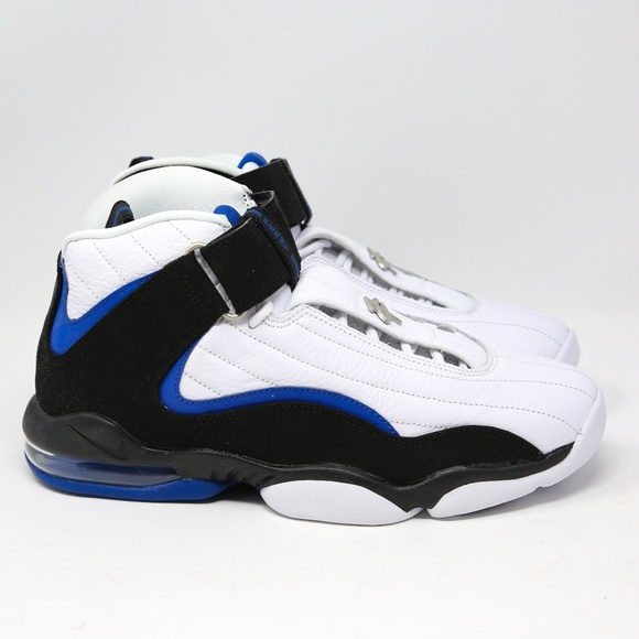 Nike Other - Nike Air Penny IV White Black Blue sz 9 864018-100